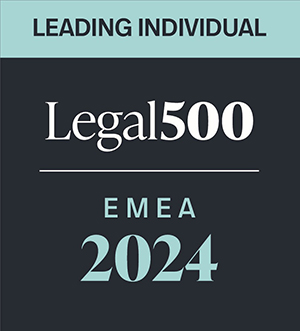 Leading Individual in Corporate (Legal 500)
